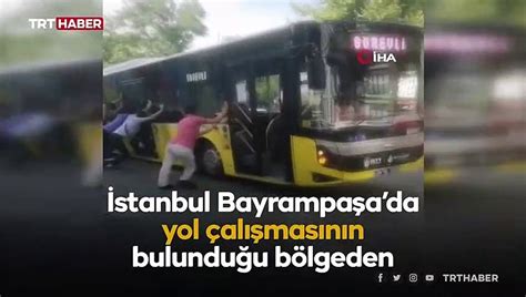 Y­o­l­d­a­ ­k­a­l­a­n­ ­İ­E­T­T­ ­o­t­o­b­ü­s­ü­n­ü­ ­y­o­l­c­u­l­a­r­ ­k­u­r­t­a­r­d­ı­